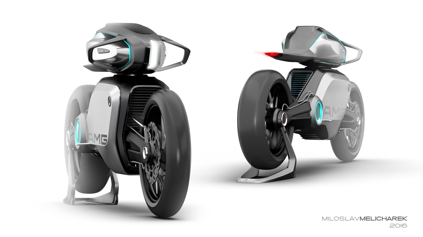 Mercedes Benz AMG Motorcycle - VISION M01 - design by MMelicharek_01